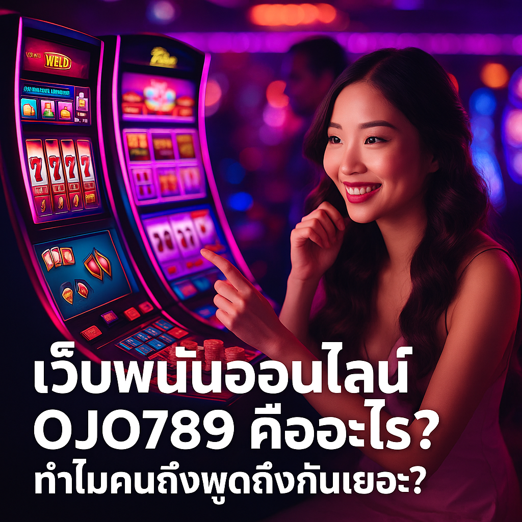 ojo789 คือเว็บอะไร