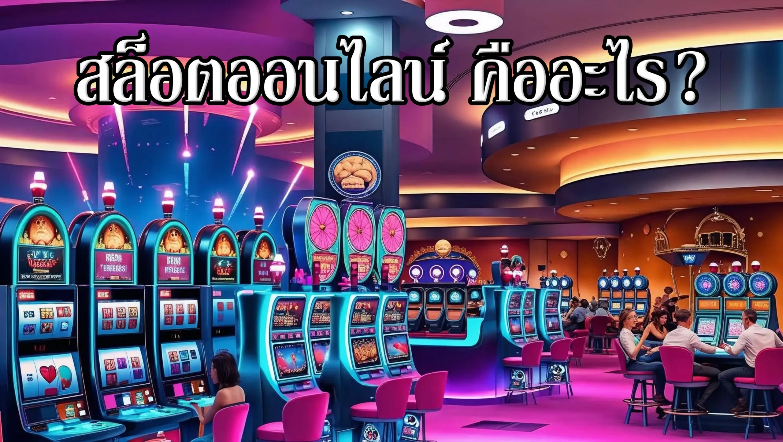 สล็อตออนไลน์ คืออะไร?