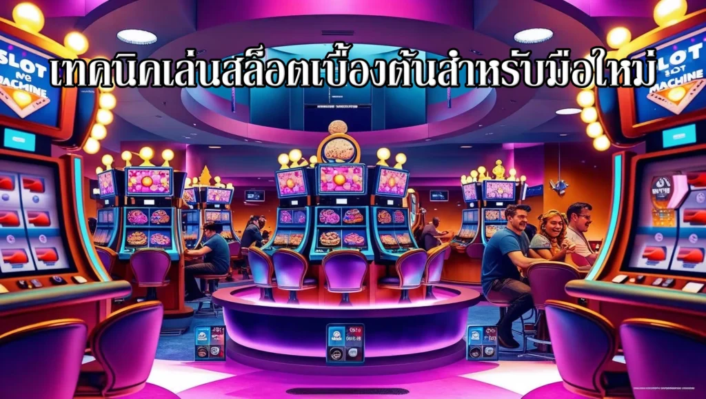 เทคนิคเล่น สล็อตออนไลน์ เบื้องต้นสำหรับมือใหม่